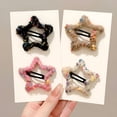 thumbnail image 3 of DESIGNICE 10Pcs Stars Hair Clips,Strong Grip Metal Hair Clips,Secure Hold Cute Hair Clips,Style1, 3 of 5