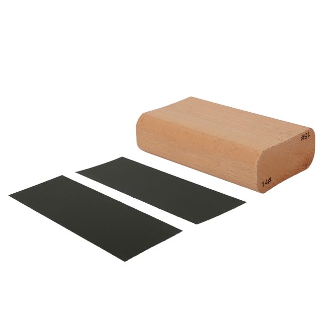 Wood Radius Sanding Block Luthier Tool For Guitar Fretboard Fingerboard Fret Leveling