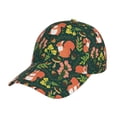 thumbnail image 6 of Lsque Forest Squirrel Baseball Cap Trucker Low Profile Hat Golf Dad Hat Adjustable Original Classic Unconstructed Plain Cap Men Women, 6 of 9