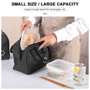 Amerteer Lunch Bag Tote Bag Lunch Bag with Front Pocket for Women Lunch Box Insulated Lunch Container for Women Men Work Picnic