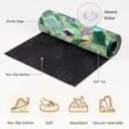 thumbnail image 6 of Area Rugs 4'x6'. Abstract Leaves Carpet Runner Indoor Outdoor Rugs Home Decor Aesthetic, Green Leaf Luxury Foliage Marble Texture Non Slip Mats Washable Accent Rug for Living Room Bedroom, 6 of 8