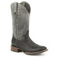 thumbnail image 3 of Men's Stetson Greycliff Genuine Hippo Boots Handcrafted JBS Collection Black, 3 of 3