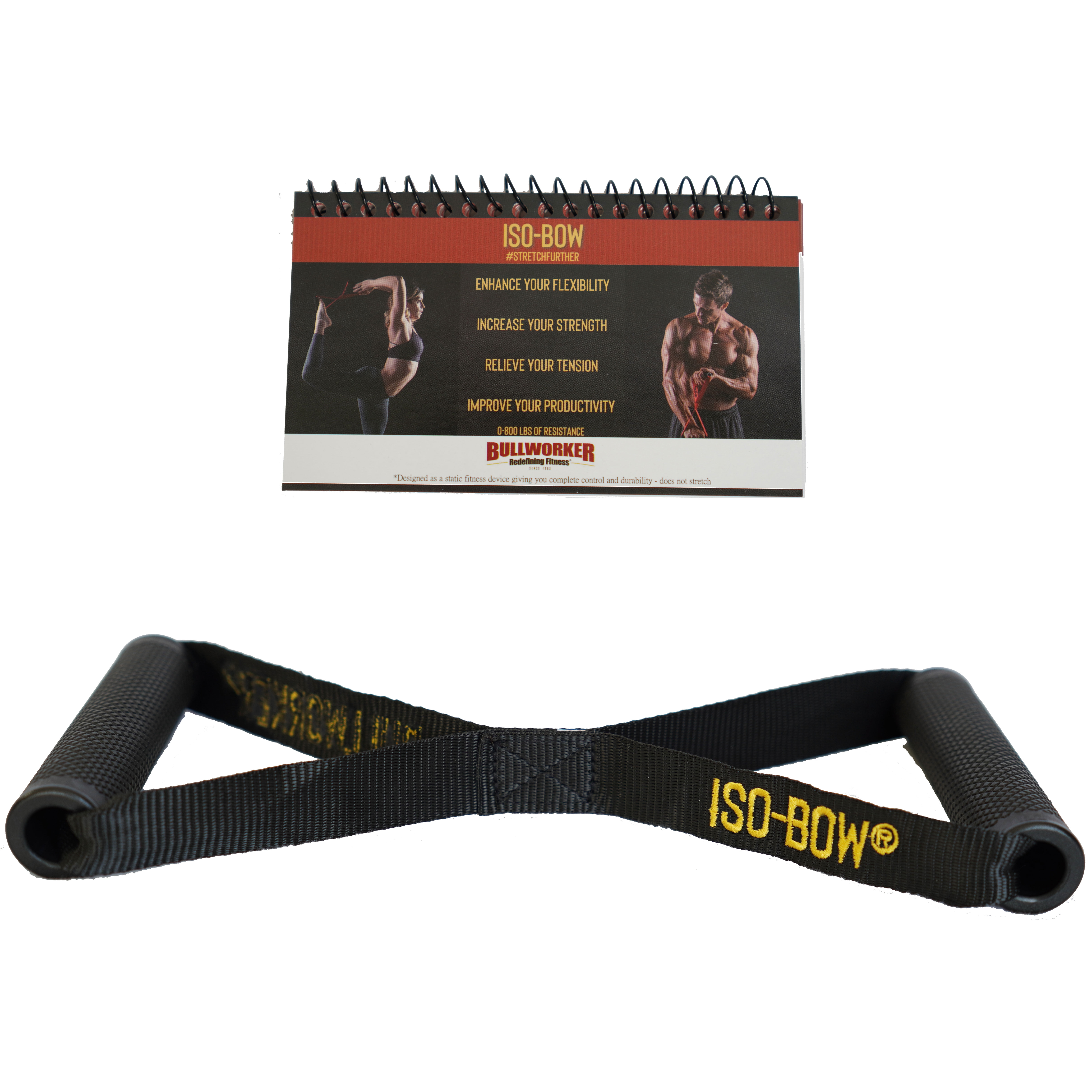 Isometric Strength Training Equipment for Total Body Bullworker Bow Basic