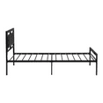 BTMWAY Twin Size Metal Bed Frame, New Upgraded Twin Platform Bed with