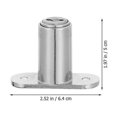 thumbnail image 3 of 2pcs Push Plunger Lock Drawer Lock Sliding Door Desk Wardrobe Furniture Locker, 3 of 3
