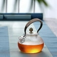 thumbnail image 3 of Hammer Textured Water Kettle Glass Heating Water Kettle Household Thickened Teapot, 3 of 9