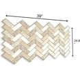 thumbnail image 2 of Retro-Art 3D Wall Panels, Mosaic Roses, PVC, 2 of 4
