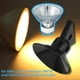 thumbnail image 2 of Removedor de ventosas de 10 bombillas GU10 CZ10 Extractor de ventosas de repuesto para bombilla halógena LED Mini lámpara de riel (negro 30 mm), 2 of 5