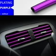 thumbnail image 1 of Modification Of The U-shaped Electroplated Bright Strips In The Decorative Strips Of Automobile Outlets, Chromium Plated Colorful Interior Decoration, 1 of 3