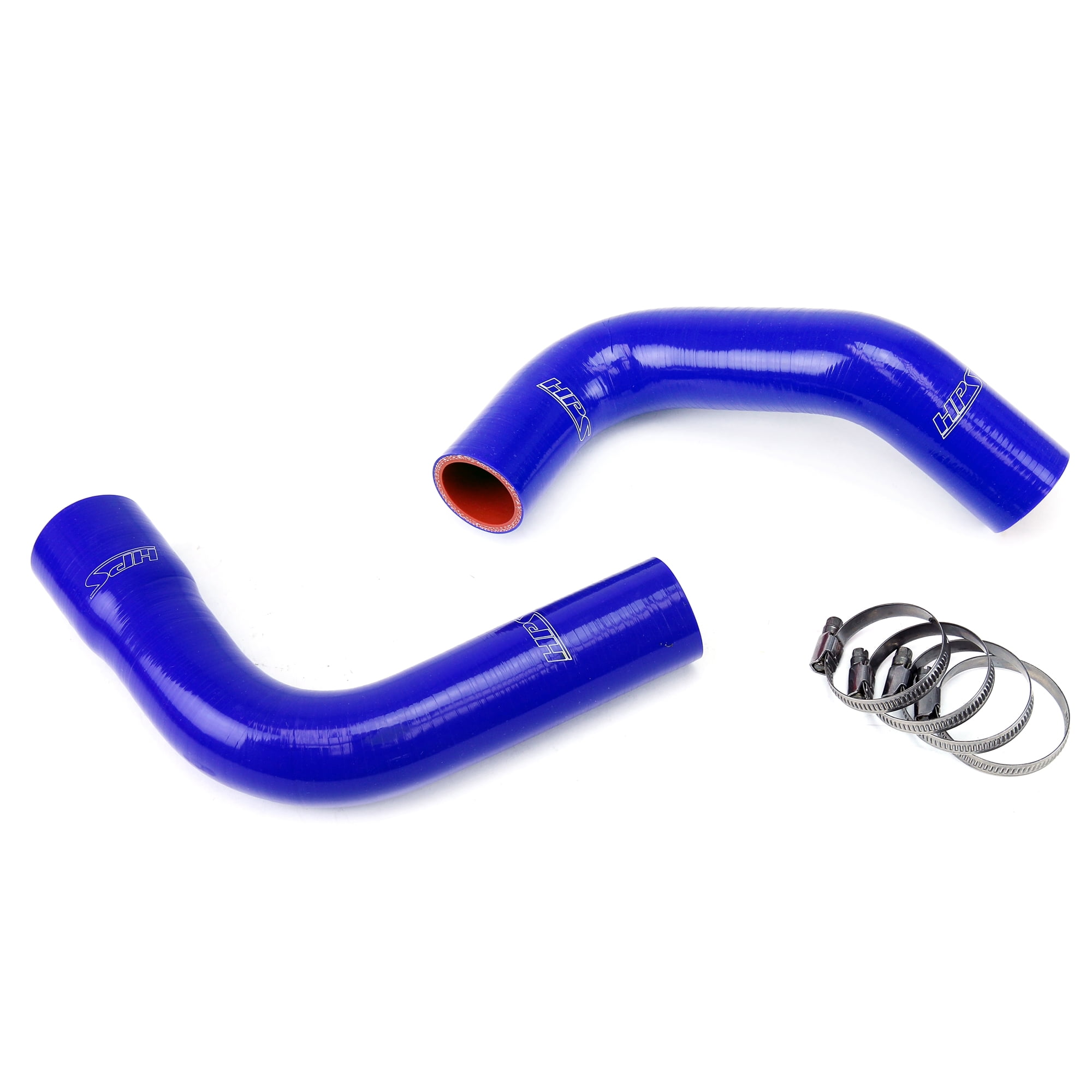 HPS Blue Reinforced Silicone Radiator Hose Kit Coolant for Jeep 7686