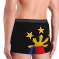 thumbnail image 6 of Philippine Flag Landscape Underwear Men Sexy Printed Customized Boxer Shorts Panties Briefs Soft Underpants, 6 of 7