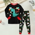 thumbnail image 2 of eczipvz Boy Pjs Toddler Toddler Kids Toddler Girls Boys Soft Comfy Solid Sleepwear Pajamas Pjs Set Red,6-7 Years, 2 of 5