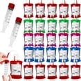 thumbnail image 1 of Bolsa de sangre para bebidas Lansian Halloween, 300 ml (25 unidades) con jeringa, 1 of 7