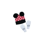 Disney Minnie Mouse Hat and Glove Set for Kids