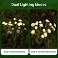 thumbnail image 4 of karymi Solar Powered Jellyfish String Lights Outdoor Garden Decor with 6 LEDs IP65 Waterproof Warm White or RGB Color Changing Automatic On/Off House Decor Birthday Gifts, 4 of 7