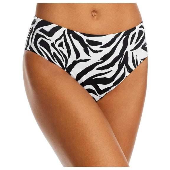Aqua Womens High Waist Animal Print Swim Bottom Separates