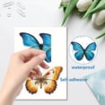 thumbnail image 3 of Heyingu 9Sheet Spring Butterfly Window Clings Double Anti-Collision Summer Butterfly Window Decals for Home Living Room Kitchen Decor, 3 of 7