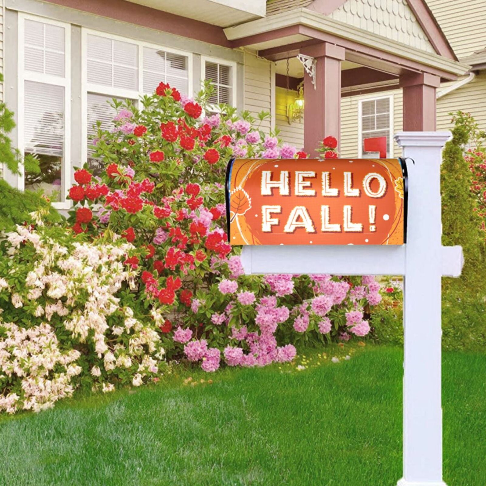 Kdxio Magnetic Mailbox Cover 21x18 in Mailbox Cover Outdoor Decoration Holiday Mailbox Covers for Home Garden Yard-21x18 in
