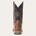 thumbnail image 4 of Men's Stetson Grady Leather Boots Handcrafted Square Toe Tan, 4 of 6