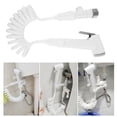 thumbnail image 2 of Injueey Juego de rociador de bidé portátil de ABS, adaptador de manguera de resorte retráctil para inodoro de mano, herramienta de limpieza con Juegos de accesorios de baño Injueey HA5907-00B, 2 of 6