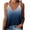 Navy, variant on Patlollav Summer T Shirt Casual Sleeveless Blouse V Neck Tops Vest For Women