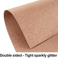 thumbnail image 3 of Rose Gold Glitter Cardstock 8.5x11 Double-Sided 24 Sheets, Gold No-Shed Glitter Paper 280GSM/100lb Pink Card Stock for Craft, Art, Invitation, Graduation, Wedding Party, 3 of 7