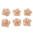 thumbnail image 4 of Efavormart 6 Pack | 8" Blush / Rose Gold Real-Like Soft Foam Craft Daisy Flower Heads, 4 of 8