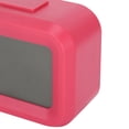 thumbnail image 4 of BIMZUC LCD Smart Electronic Alarm Clock Large Display Temperature Sensor Silent Operation Night Light Pink 5.9 inches / 15 cm, 4 of 9