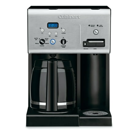 Cuisinart Coffee Plus 12-Cup Programmable Coffeemaker Plus Hot Water System (Refurbished),