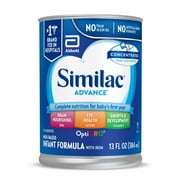 Similac Advance Concentrated Liquid Baby Formula with Iron, DHA, Lutein, 13-fl-oz Can