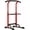 Red, variant on SOGES Height Adjustable Power Tower Dip Stands Pull up Bar Strength Training for Home Gym Red