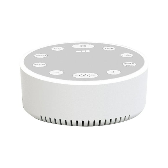 White Noise Machine White Noise Sleep Sounder,White Noise Sleep Aid,Mood Regulation,Breathing Light Speaker,Portable and Compact,Comfortable to Sleep. Portable White Noise Machine