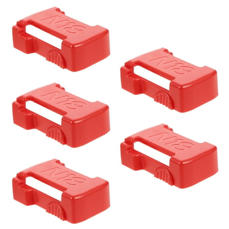 

TINKSKY 5pcs Battery Storage Holders Durable Battery Mount Stand Practical Battery Rack