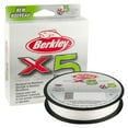 thumbnail image 7 of Berkley x5 Braid Fishing Line, Low-Vis Green, 10 lb Test Strength, 328 yd, 7 of 7
