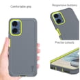 thumbnail image 6 of CoverON Military Grade Heavy Duty Full Body Rugged Cell Phone Case for Motorola, Gray, 6 of 8