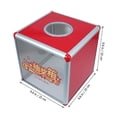 thumbnail image 3 of Raffle Drum For Tickets Transparent Box Raffle For Celebrations 25x25x25 Cm 1Pcs, 3 of 5