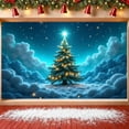 thumbnail image 6 of LED Lights Christmas Tree Snowy Landscape Festive Decor Holiday Season Celebration for Christmas Party Winter Decoration Indoor, 6 of 9