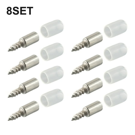 

8/20PCS Bracket Nail Self-tapping Integrated Screw Laminate Support Nail 8PCS