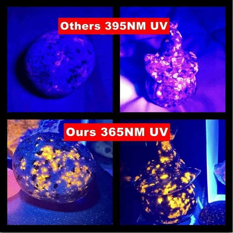 Lampe UV 365nm COB LED Rechargeable Avec Aimant Et Pointeur Laser - XIWANGFIRE