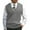 Dark Gray, variant on Men's Sweater Autumn Winter Casual Solid Knit Sweater Vest Sleeveless V Neck Sweater Vest
