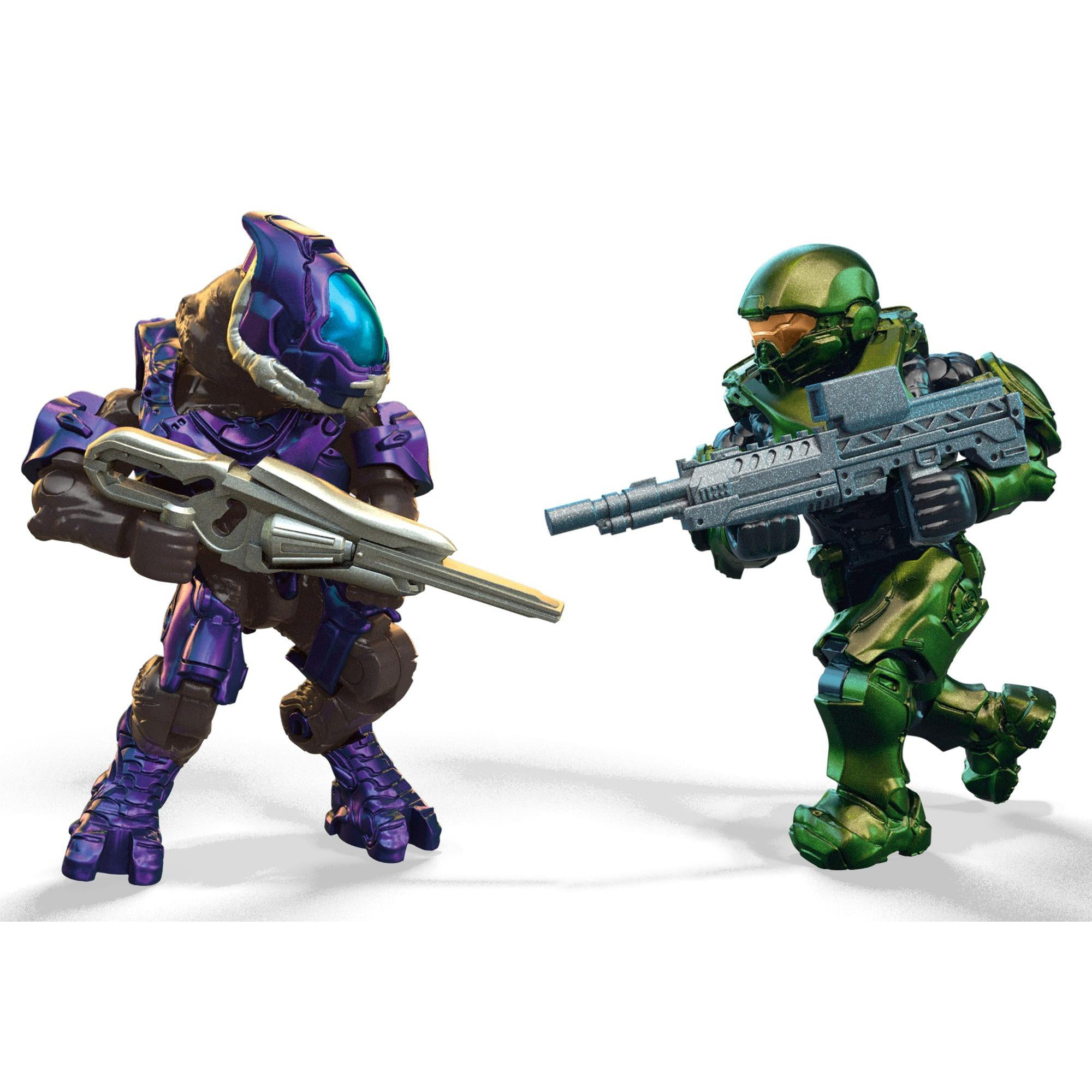 SEALED!! Mega Construx Halo Spartan-IV Team Battle Figures Set GCM37 NEW! 