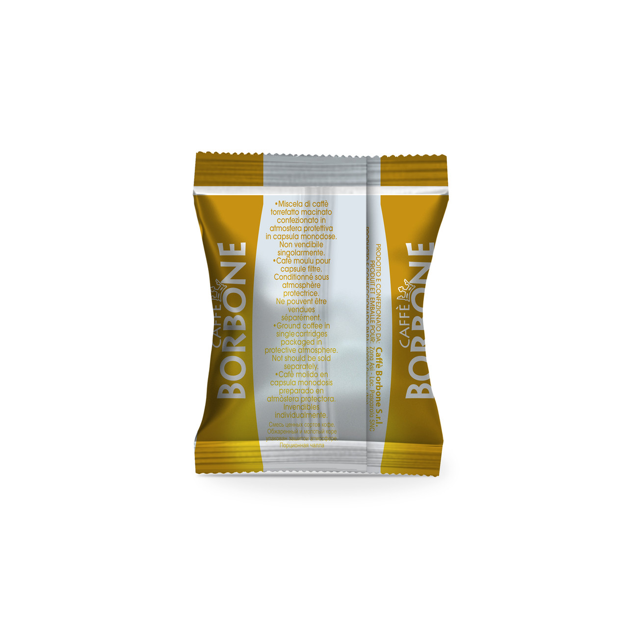 Caffè Borbone Miscela Oro, Medium Roast, Coffee Capsules Compatible with Nespresso Original Machines, 50 Count