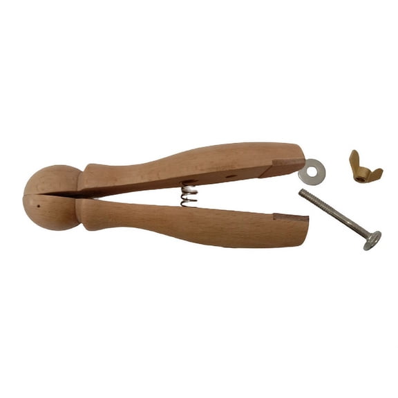 Watch Maker Tools - Wooden Clamp with Side Screw (2719)