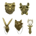 thumbnail image 3 of Pared Con Formas De Animales, Escultura De Resina, Calcomanía Para El Hogar, Ampliamente Aplicable, Decoración De Oficina, Artesanía Retro, Adorno Para El Hogar Sweethay HA043874-03, 3 of 6