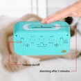 thumbnail image 2 of Amdohai Multifuctional Digital Alarm Clock with Nightlight Electronic Table Clock LEDs 24/12 Hour Date Temperature Display, 2 of 8