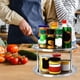 thumbnail image 5 of Organizador giratorio de 2 niveles, ideal para organizar armarios de cocina o como organizador general, 5 of 8