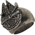 thumbnail image 2 of Bioworld Star Wars Millennium Falcon Men's Ring: Large 11 Male, 2 of 2