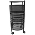 thumbnail image 1 of OULII Étagère de Rangement Rotative Multi-Couches en Fer, Accès Rapide pour Cuisine, 1 of 5