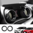 thumbnail image 3 of Embellecedor de cubierta de marco de instrumentos interiores Dasard de fibra de coche para Yaris 2020 2021, 3 of 5