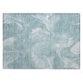 thumbnail image 2 of Addison Rugs Chantille Indoor/Outdoor Transitional Abstract Teal Washable Rectangle Rug, 1'8" x 2'6", 2 of 6